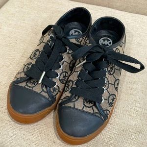 Michael Kors canvas shoes 6.5